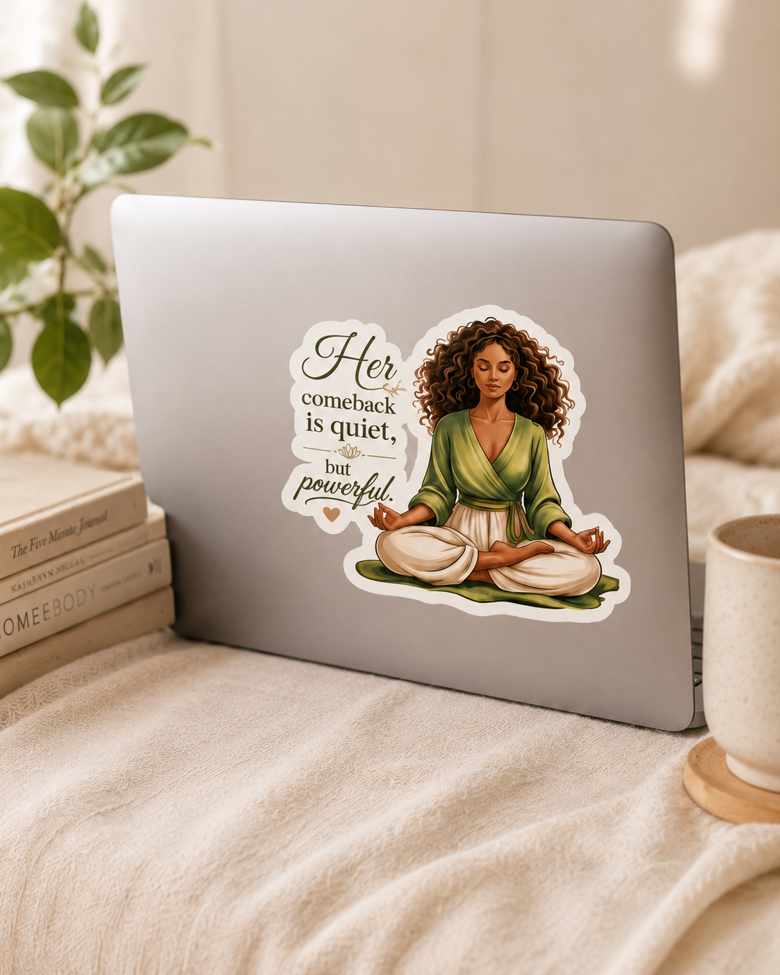 Her comeback Bubble-free stickers